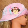 Size 7/10 Dora the Explorer Pink Bucket Hat GUC - Image 3