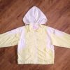 Size 14 Yellow Lightweight Hooded Jacket by La Chic EUC