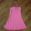 Size 14 Roxy Pink Halter-Neck Dress EUC