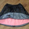 Size 14 Peter Morrissey Black Faux-Leather Skirt EUC - Image 2