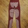 Size 7 Burgundy Activewear Leggings by Doyoueven EUC