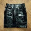 Size 10 Bardot Junior Adjustable Faux Patent Leather Skirt NWT - Image 2