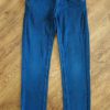 Size 8 Target Adjustable Teal Stretch Denim Jeans EUC