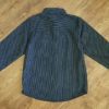 Size 10 Piping Hot Long Sleeve Black Pinstriped Shirt EUC - Image 2