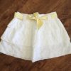 Size 5 Primigi Adjustable White Skirt with Sash Belt EUC