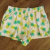 Size 5/6 Target Elasticated 'Pineapple' Shorts EUC