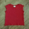 Size 4 Yaz Plain Red Tee GUC