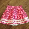 Size 4/5 Rock Your Kid: Reversible Rockabilly Rickrack Skirt EUC