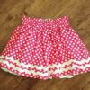 Size 4/5 Rock Your Kid: Reversible Rockabilly Rickrack Skirt EUC - Image 2