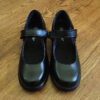 EU37 / UK4 / 23cm Crane Girls T-Bar School Shoes NWOT