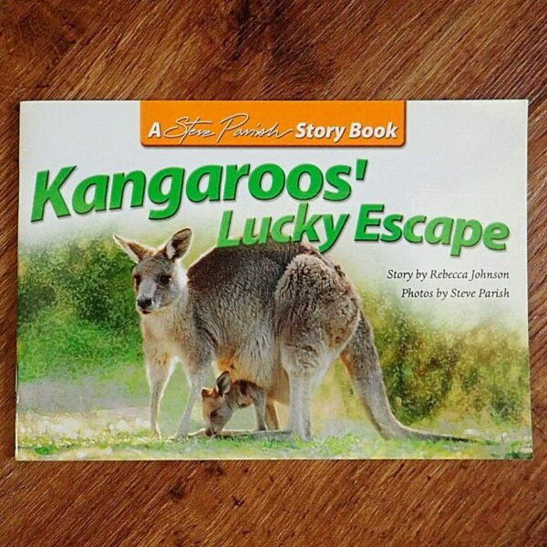 Kids Story Book Series: Kangaroos Lucky Escape (Steve Parish) NOS