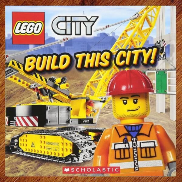 Lego City - Build This City Picture Story Book EUC