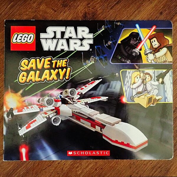 Lego Star Wars: Save The Galaxy! Board Book EUC