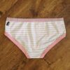 Size 10/12 Bonds Pink & White Briefs EUC - Image 2