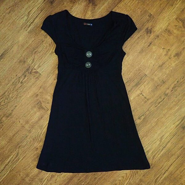 Size 10/12 Free Fusion Black Dress EUC