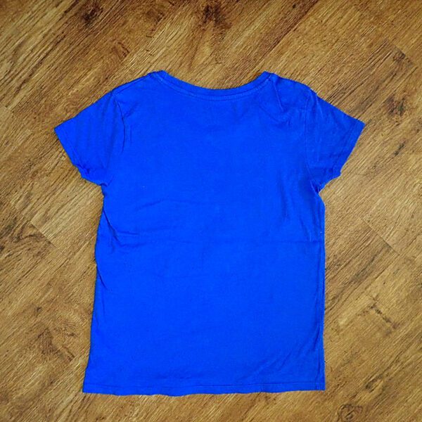 Size 10 Brilliant Basics '93' Blue Tee EUC - Image 2