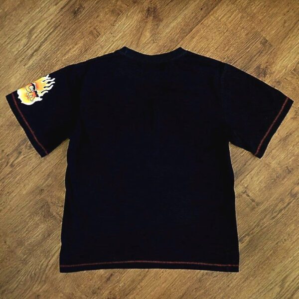 Size 10 The Simpsons 'Springfield Rocks!' Black Tee EUC - Image 2