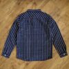 Size 12 Tilt Navy & White Plain-Check Long Sleeve Shirt NWT - Image 2