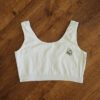 Size 12 Underworks White Crop NWT