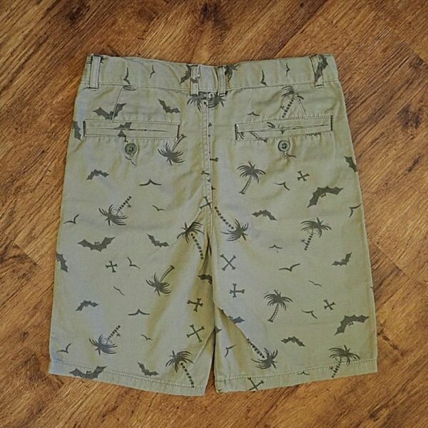 Size 12 Urban Supply Adjustable 'Bats & Bones' Shorts EUC - Image 2