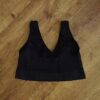 Size 14/16 Unbranded Black Crop EUC - Image 2