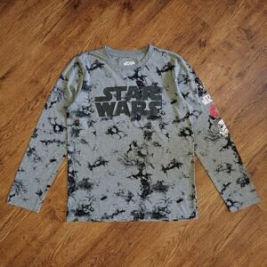 Size 16 Star Wars Grey Long Sleeve Tee EUC