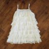 Size 2 H&T Layered White Party Dress EUC - Image 2
