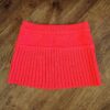 Size 3 Knitted Vermilion-Coloured Skirt by Don Fashion EUC - Image 2