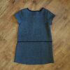 Size 3 Emerson Junior Short Sleeve Grey Ponte Dress NWT - Image 2