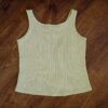 Size 3 KWD Diamante-Studded Yellow Tank Top EUC - Image 2