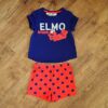 Size 3 Sesame Street 'Elmo Awesome' Short Pyjamas EUC