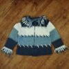 Size 3 Multicoloured Block-Striped Cardigan by Tag Kids EUC