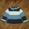 Size 3 Multicoloured Block-Striped Cardigan by Tag Kids EUC - Image 2