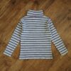 Size 3 Target Grey & Purple Striped Skivvy EUC - Image 2