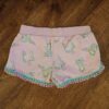 Size 3 Target Pink Cotton 'Mermaid' Shorts EUC - Image 2