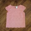 Size 3 Target Sleeveless Peach Lace Top EUC