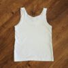 Size 4/6 Now White Singlet with Blue Butterflies EUC - Image 2