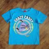 Size 4 Angry Birds 'Space Cadet' Sky Blue Tee EUC