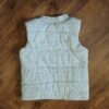 Size 4 Anko Light Grey Marled Quilted Vest EUC - Image 2