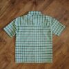 Size 4 Billabong Plaid-Check Short Sleeve Shirt NOS - Image 2
