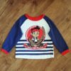 Size 4 Disney 'Jake The Pirate' Long Sleeve Sleep Top EUC