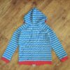 Size 4 Lily & Dan Multicoloured Block-Striped Hoodie EUC - Image 2