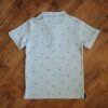Size 5 Anko 'Sea Turtle' Patterned Grey Marled Polo Shirt EUC - Image 2