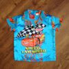 Size 5 Cars Satin Sleep Shirt EUC