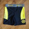Size 5 Skins Black & Yellow Compression Shorts EUC - Image 2