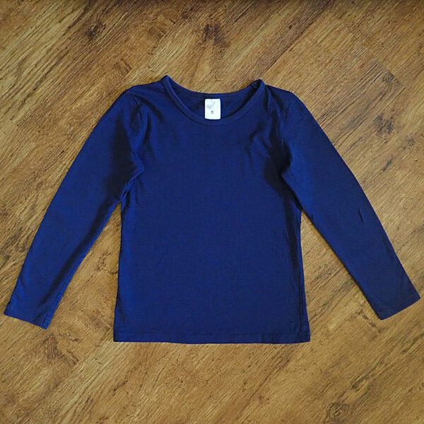 Size 5 Target Navy Long Sleeve Top EUC