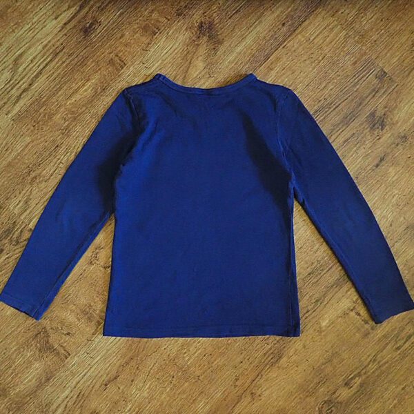 Size 5 Target Navy Long Sleeve Top EUC - Image 2