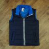 Size 6 Anko Navy & Cobalt Blue Quilted Puffer Vest EUC