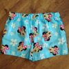 Size 8 Disney Minnie Mouse Blue Satin Boxer Shorts EUC - Image 2