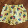 Size 8 Shopkins Yellow Satin Boxer Shorts EUC - Image 2